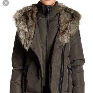 Noir/Rudsak down coat